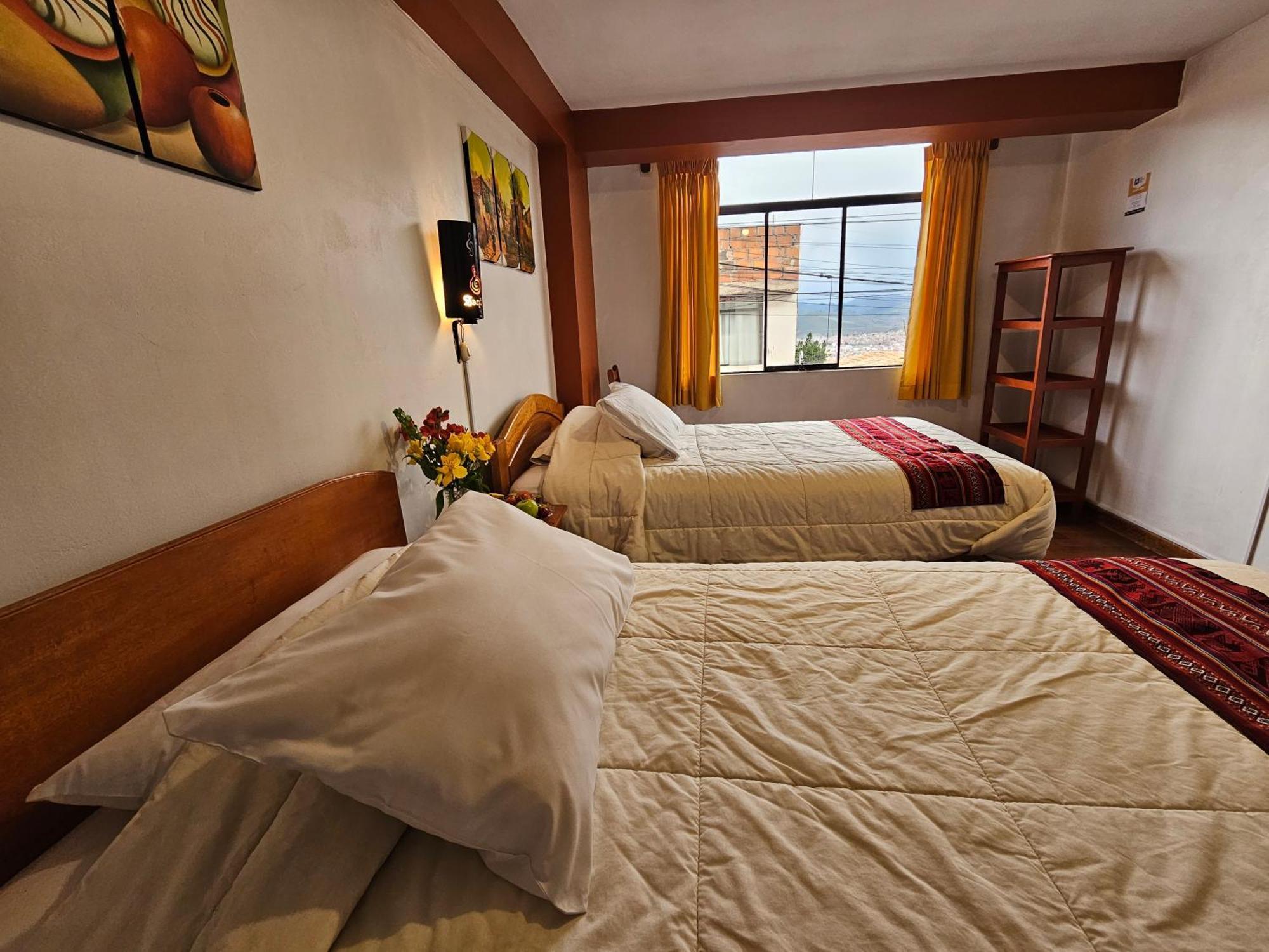 Hostal Con Vista A La Ciudad Santa Ana Cusco Exterior photo